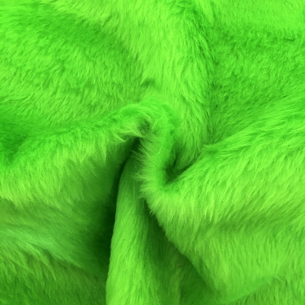 Plain Fur - LIME GREEN